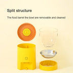 HEYBO Automatic Cat Feeder Wi-Fi Rechargeable Cats Food Dispenser with 30-Day Life
