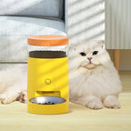 HEYBO Automatic Cat Feeder Wi-Fi Rechargeable Cats Food Dispenser with 30-Day Life