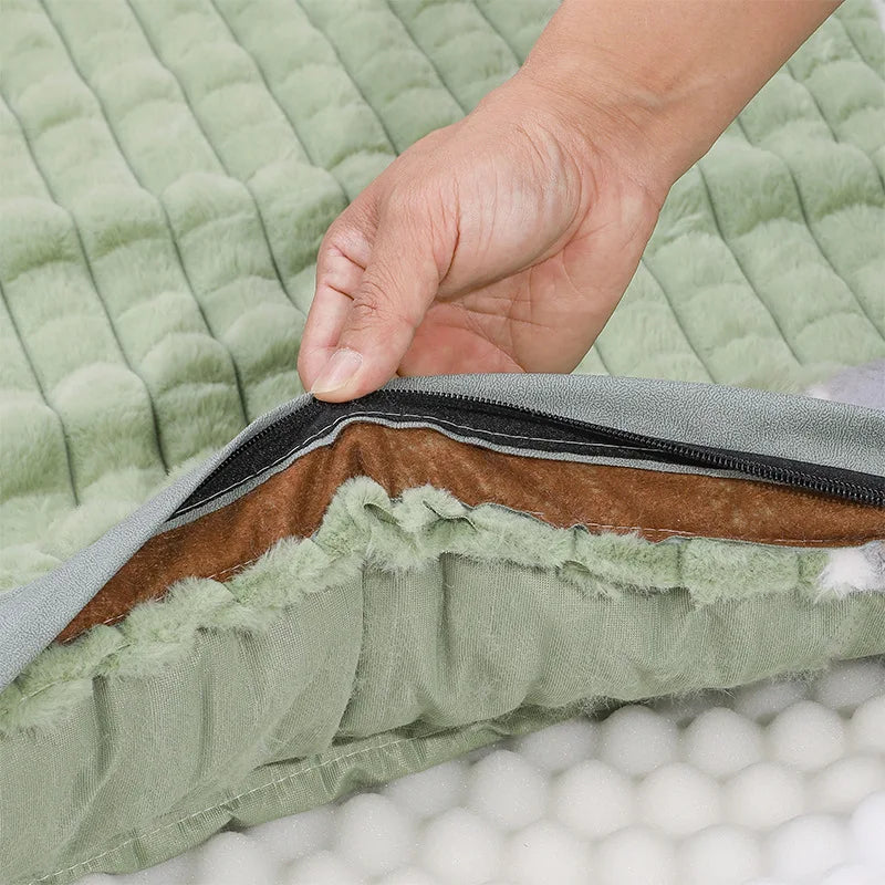 New Winter Warm Washable Removable Dog Bed Mat Pet Supplies Large Dog Bed, Cat Bed Pet Bed