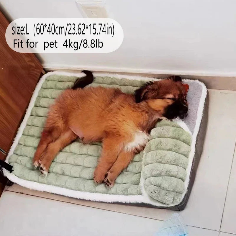 New Winter Warm Washable Removable Dog Bed Mat Pet Supplies Large Dog Bed, Cat Bed Pet Bed