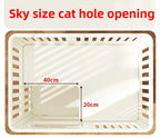Portable Interactive Dog House Indoor Waterproof Large Dog Crate Comfortable Dog Kennel 360 ° Universal Wheel Pet Products